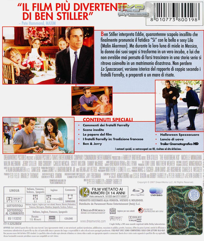 ... Heartbreak Kid movie . Quotes from the film The Heartbreak Kid - Page